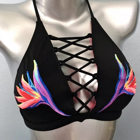 E05 - Victoria Secret PINK Bikini Top XS - Picture 2 of 7